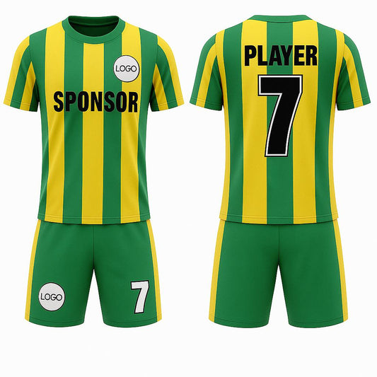 Women's Inter Striped  Soccer Jersey
