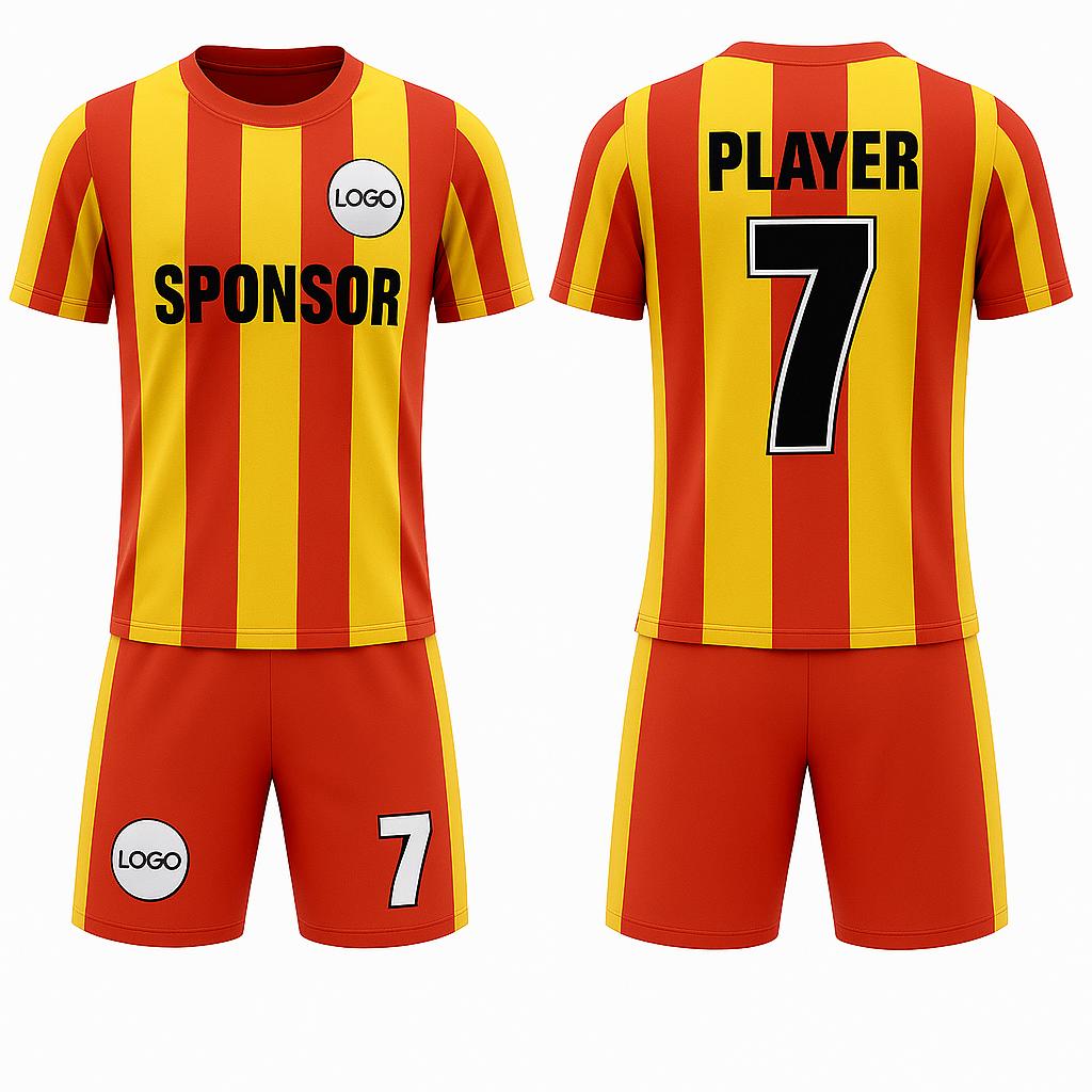 Men's Inter Striped  Soccer Jersey