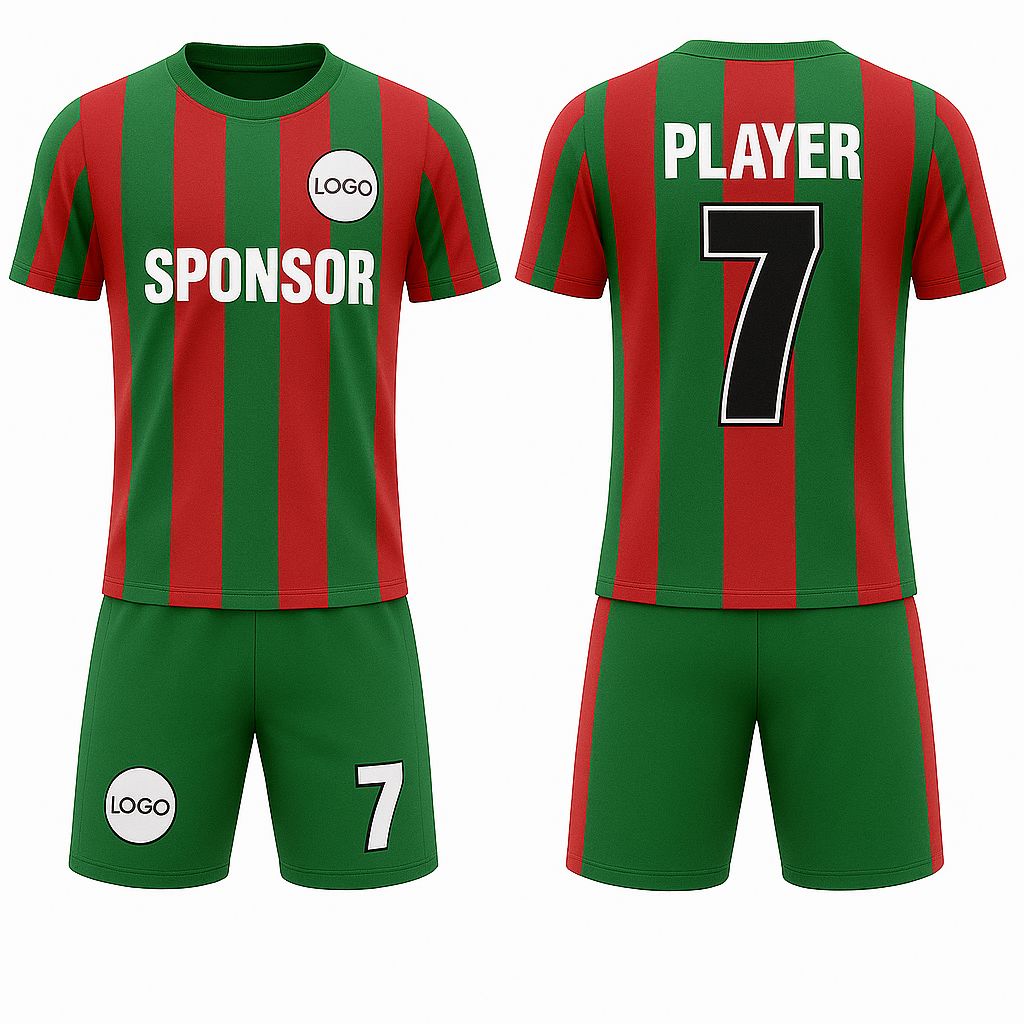 Men's Inter Striped  Soccer Jersey