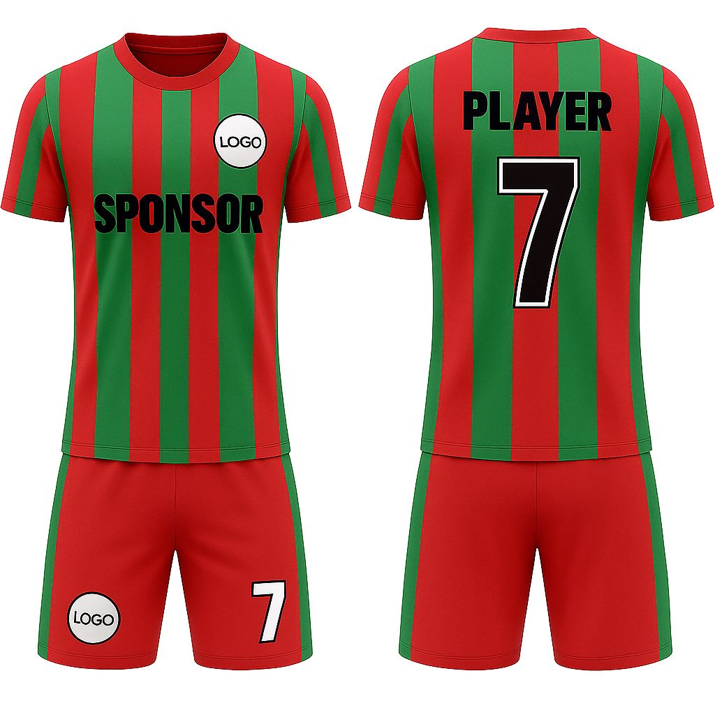 Men's Inter Striped  Soccer Jersey
