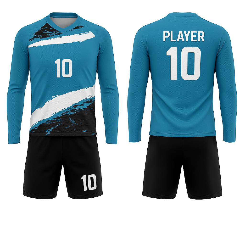 JJ Man Long Sleeve Strike Volleyball Kit