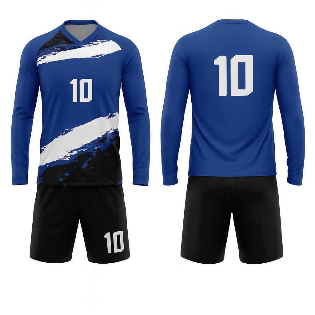 JJ Man Long Sleeve Strike Volleyball Kit