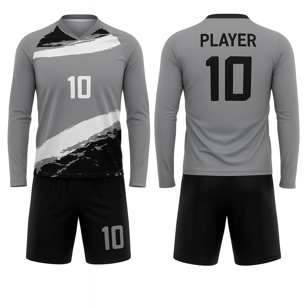 JJ Man Long Sleeve Strike Volleyball Kit