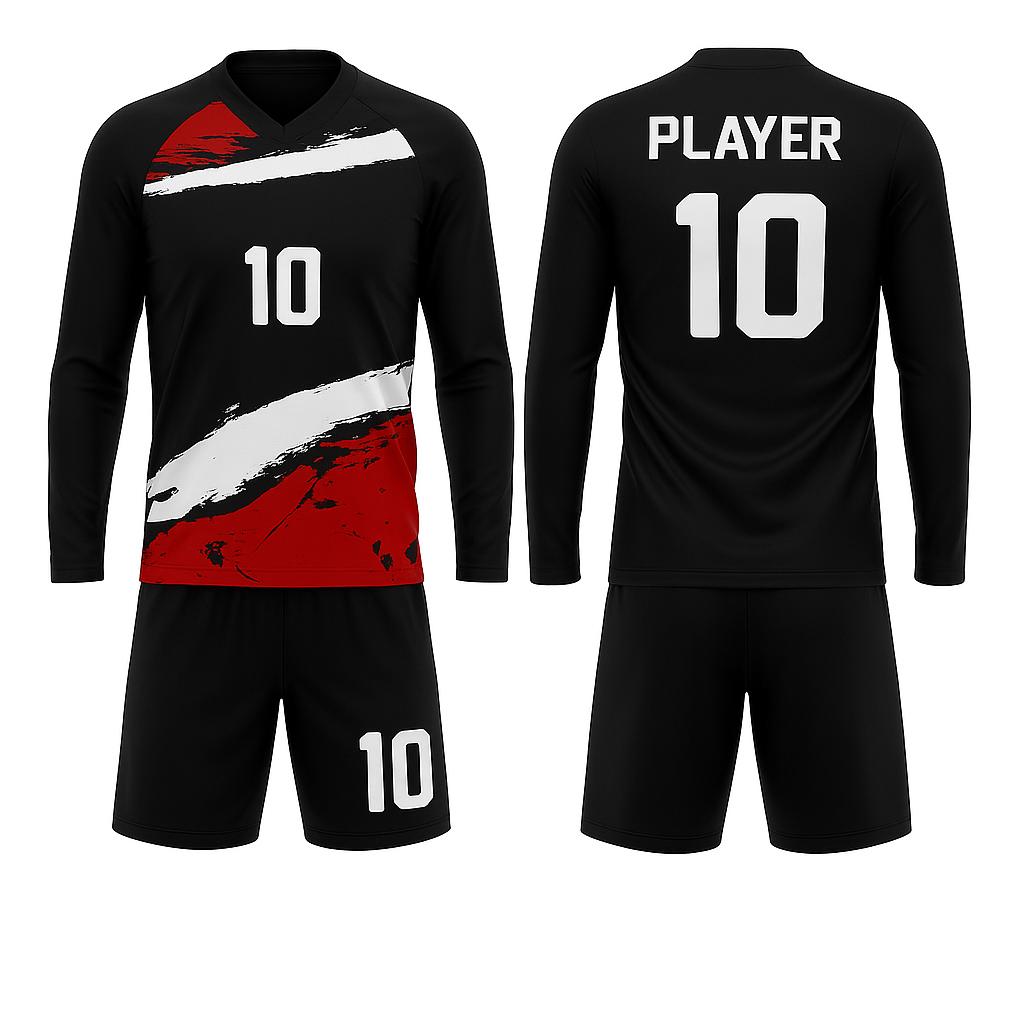 JJ Man Long Sleeve Strike Volleyball Kit