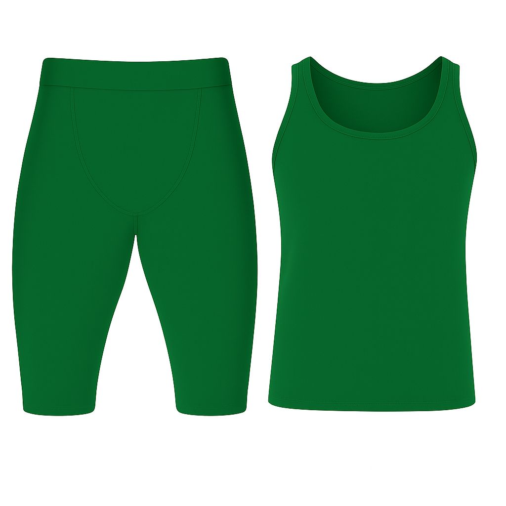 JJ Men's Athletics Training and Fitness Jersey with Short-Tights