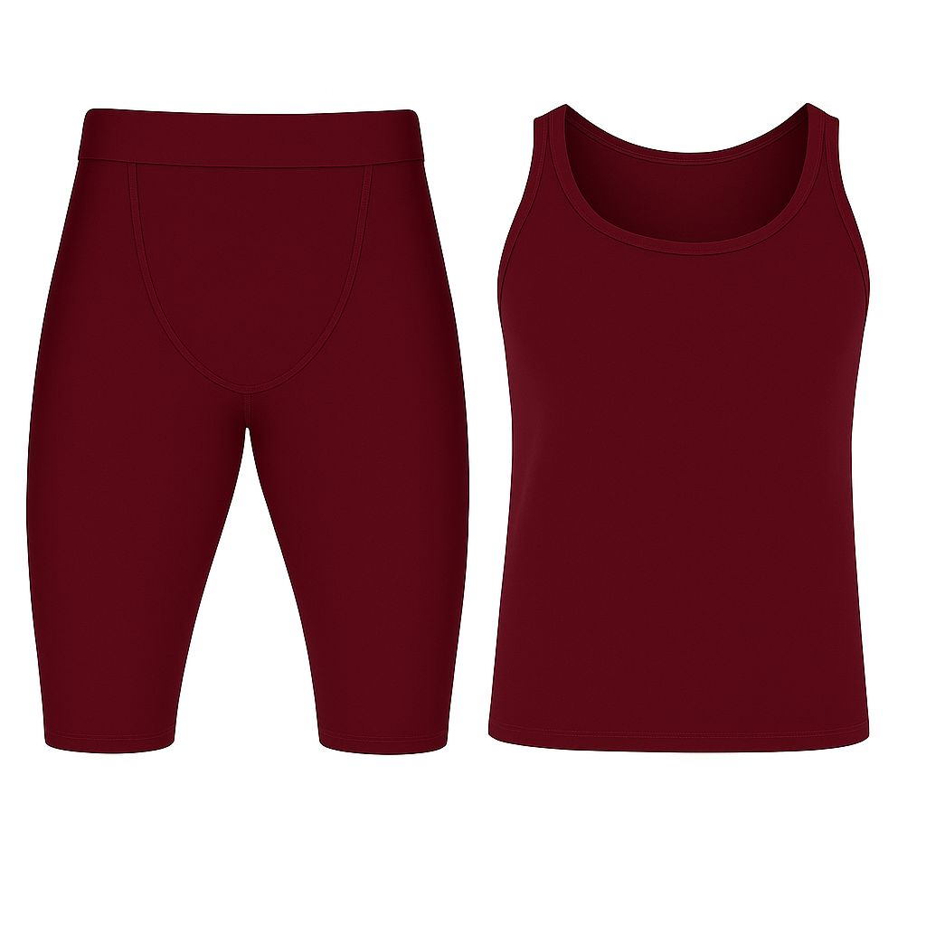 JJ Men's Athletics Training and Fitness Jersey with Short-Tights