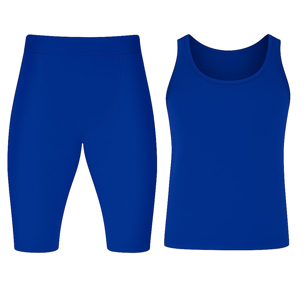 JJ Men's Athletics Training and Fitness Jersey with Short-Tights