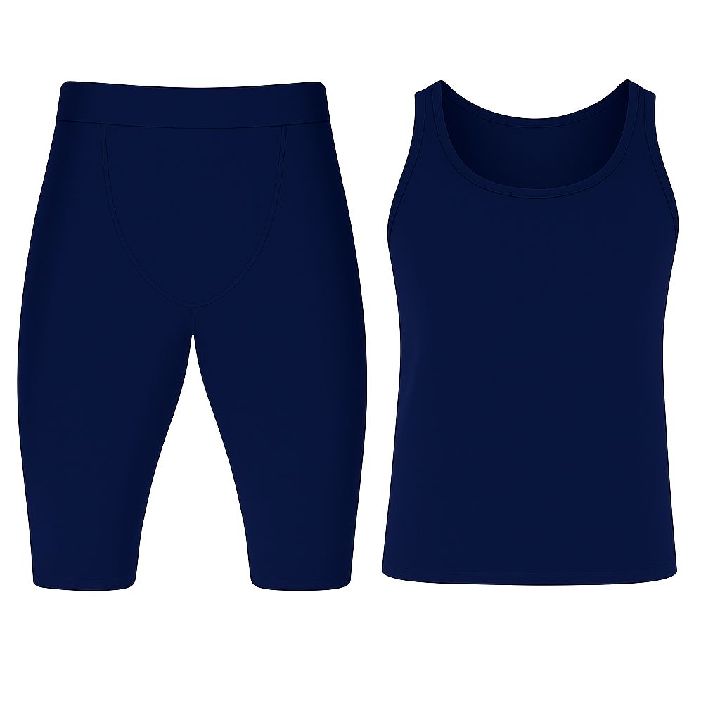 JJ Men's Athletics Training and Fitness Jersey with Short-Tights