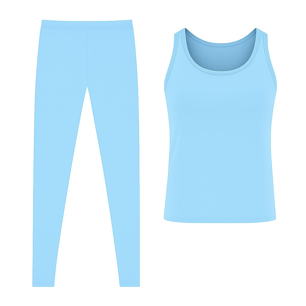 JJ Men's Athletics Training and Fitness Jersey with Tights