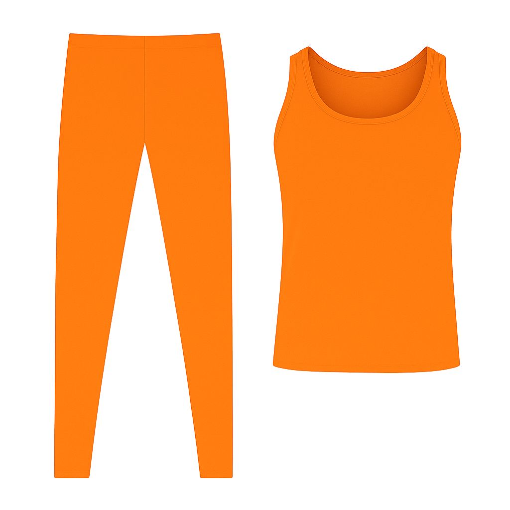 JJ Men's Athletics Training and Fitness Jersey with Tights