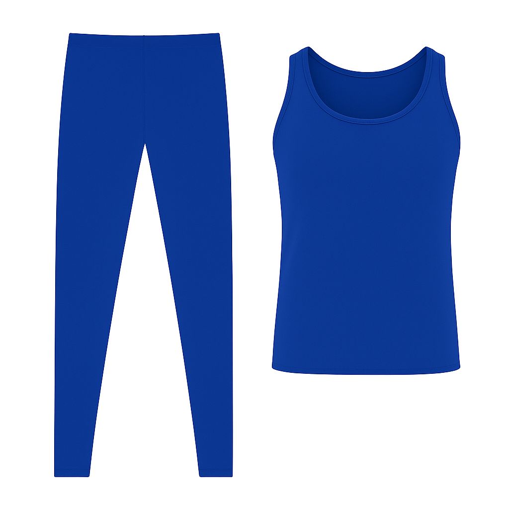 JJ Men's Athletics Training and Fitness Jersey with Tights