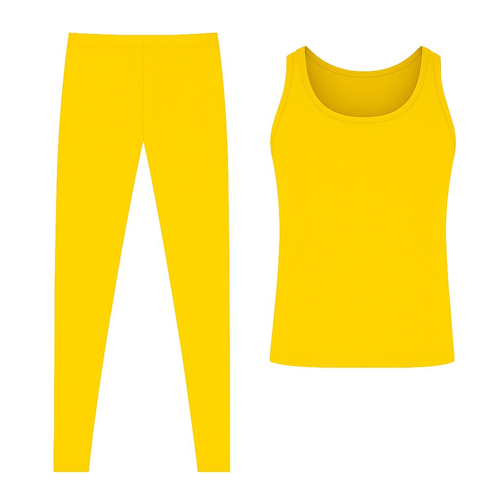 JJ Men's Athletics Training and Fitness Jersey with Tights