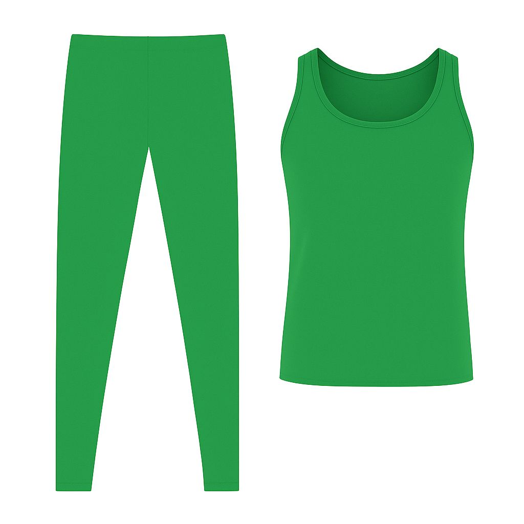 JJ Men's Athletics Training and Fitness Jersey with Tights