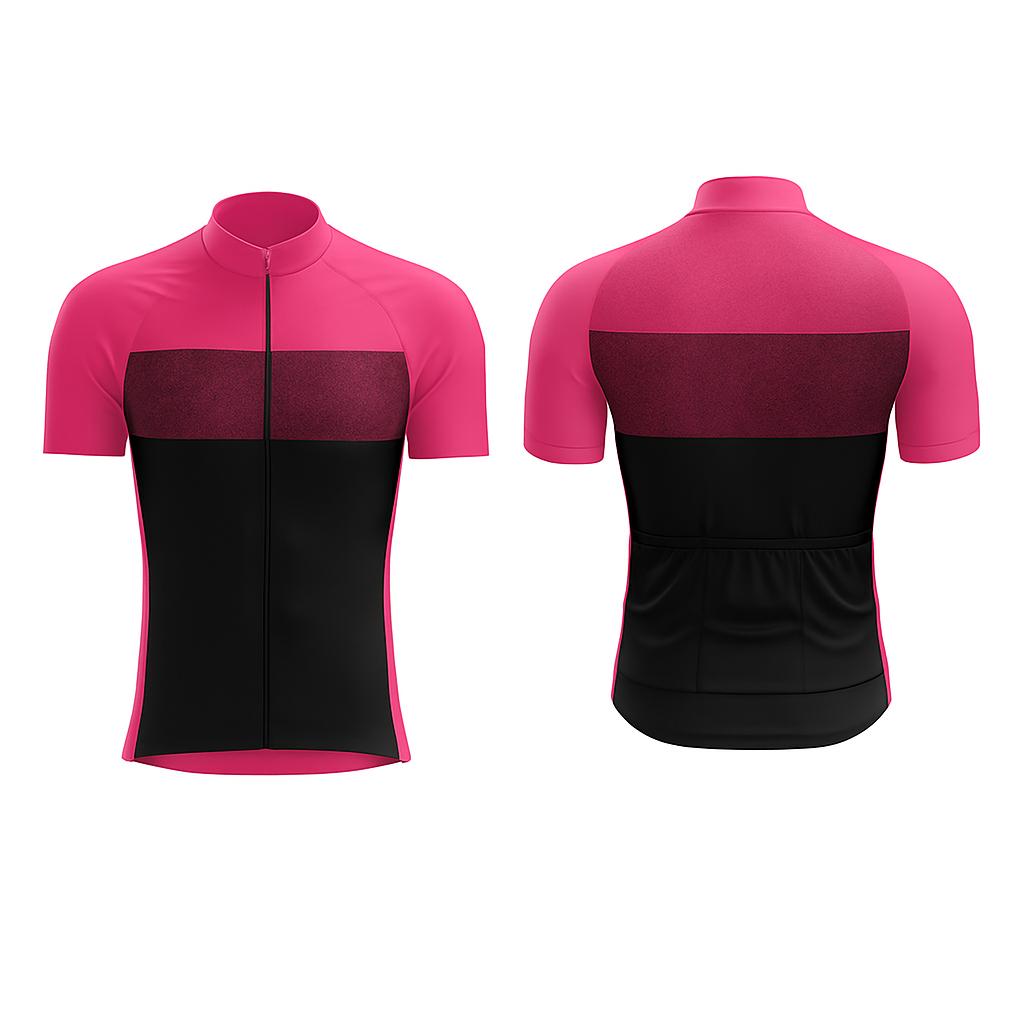 JJ Super Cyclist Black Accent Short Sleeve Cycling Jersey