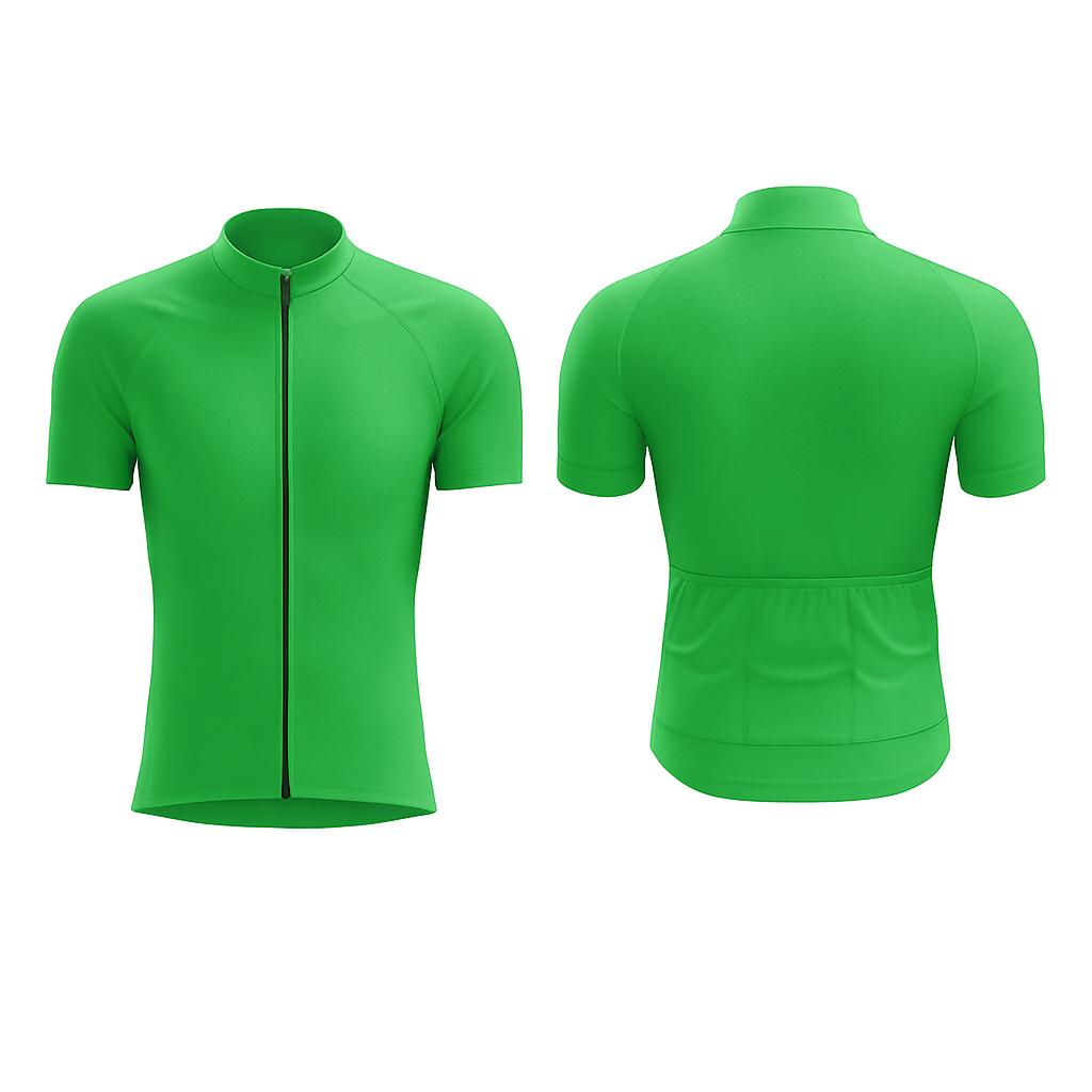JJ Super Cyclist One Color Short Sleeve Cycling Jersey