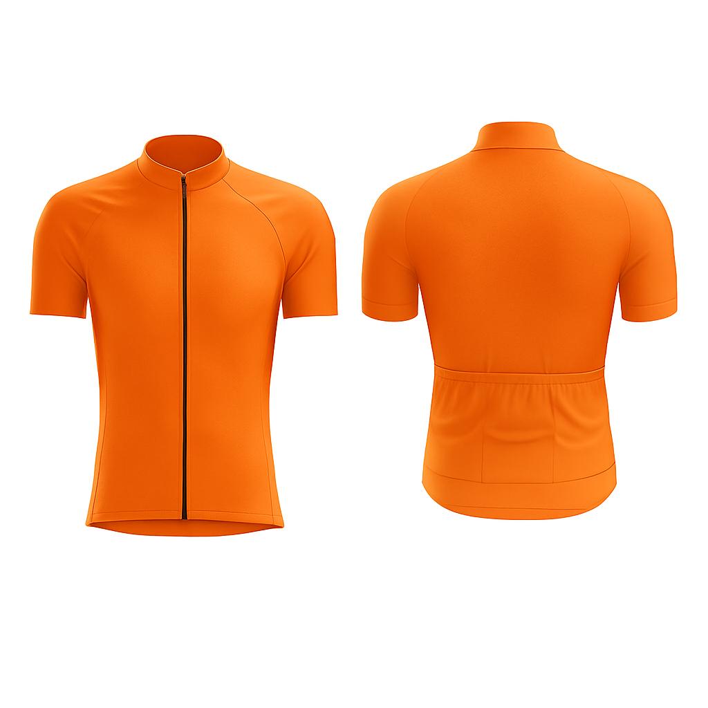 JJ Super Cyclist One Color Short Sleeve Cycling Jersey