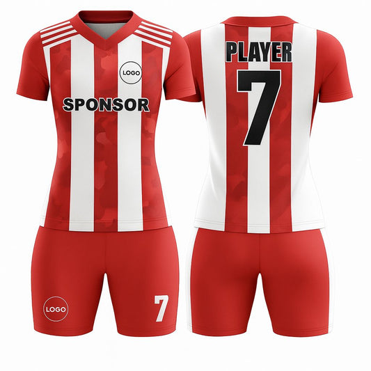 Kid's Soccer Jersey - Stripe Camo