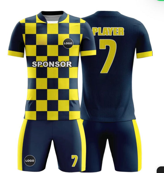 Kid's SoccerJersey - Victory Squares