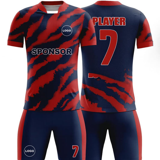 Kid's SoccerJersey - Royal Tiger