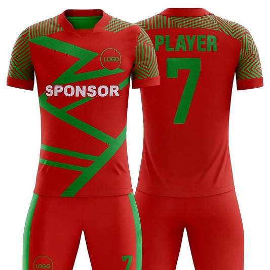 Kid's Soccer Jersey - Inferno Lines