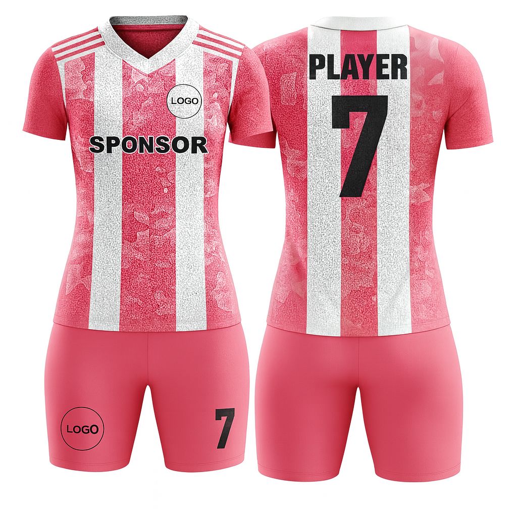 Kid's Soccer Jersey - Stripe Camo