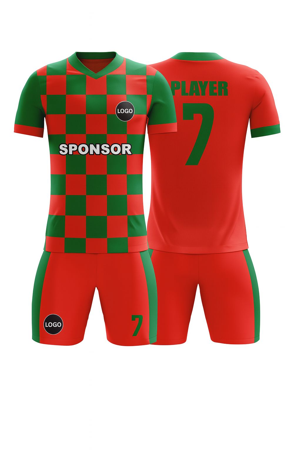 Kid's SoccerJersey - Victory Squares