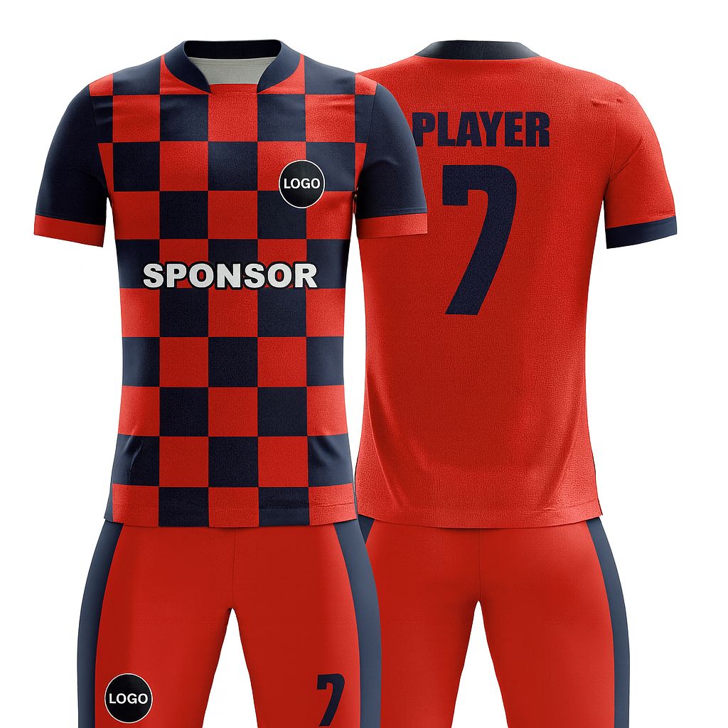 Kid's SoccerJersey - Victory Squares