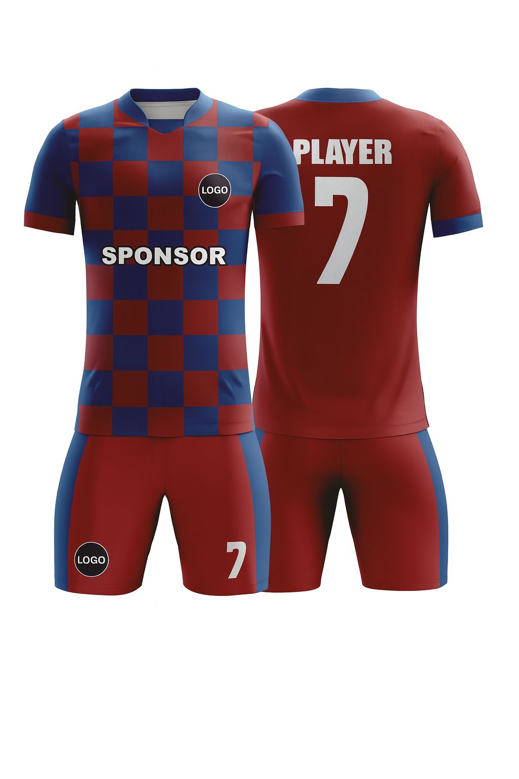Kid's SoccerJersey - Victory Squares