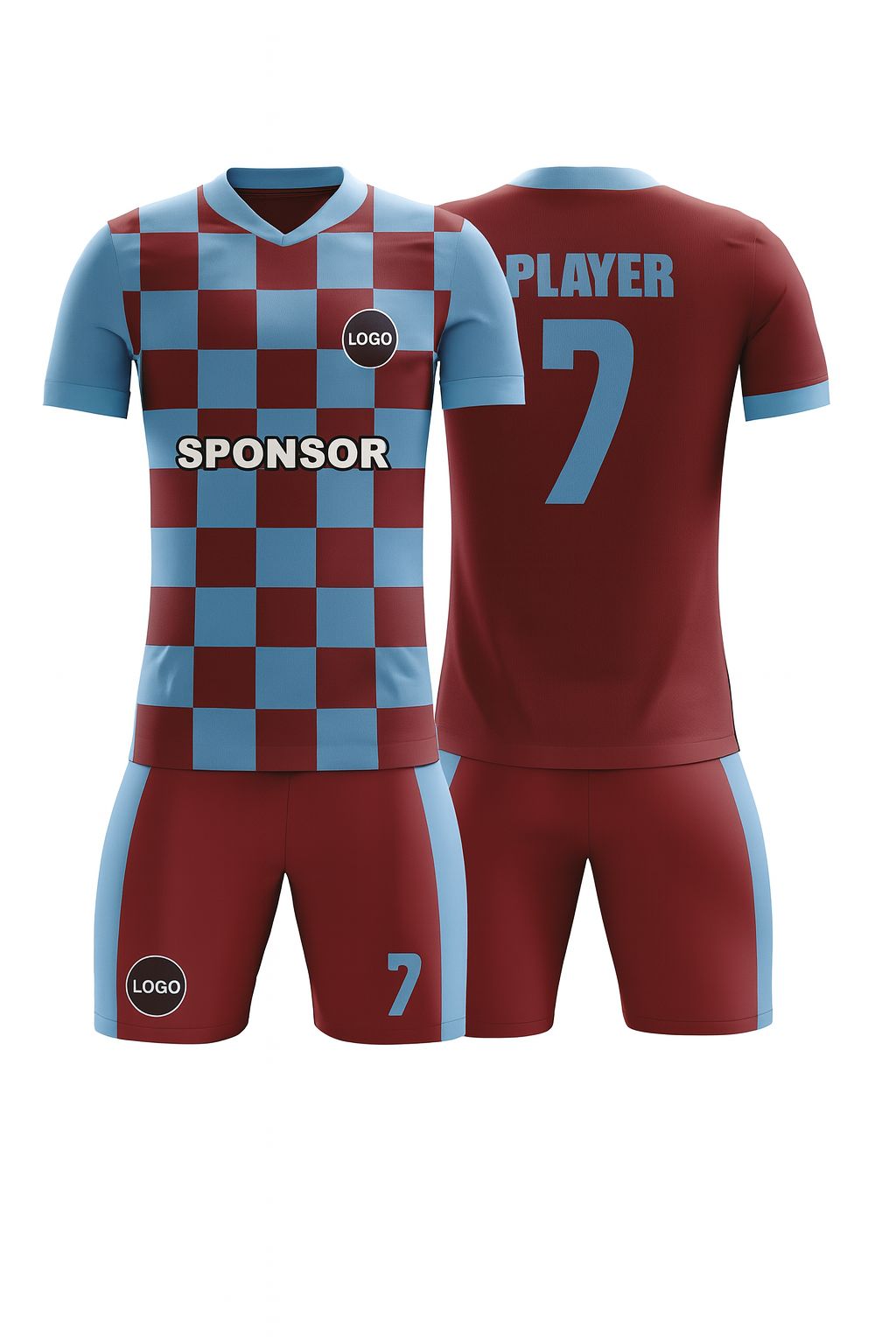 Kid's SoccerJersey - Victory Squares