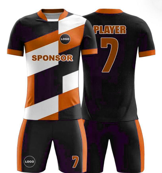 Kid's Soccer Jersey – Diagonal Geometric Series