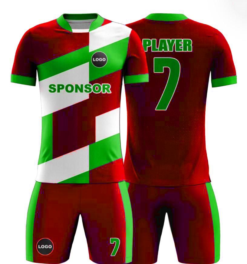 Men's Soccer Jersey – Diagonal Geometric Series