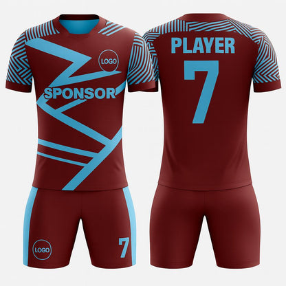 Men's Soccer Jersey - Inferno Lines