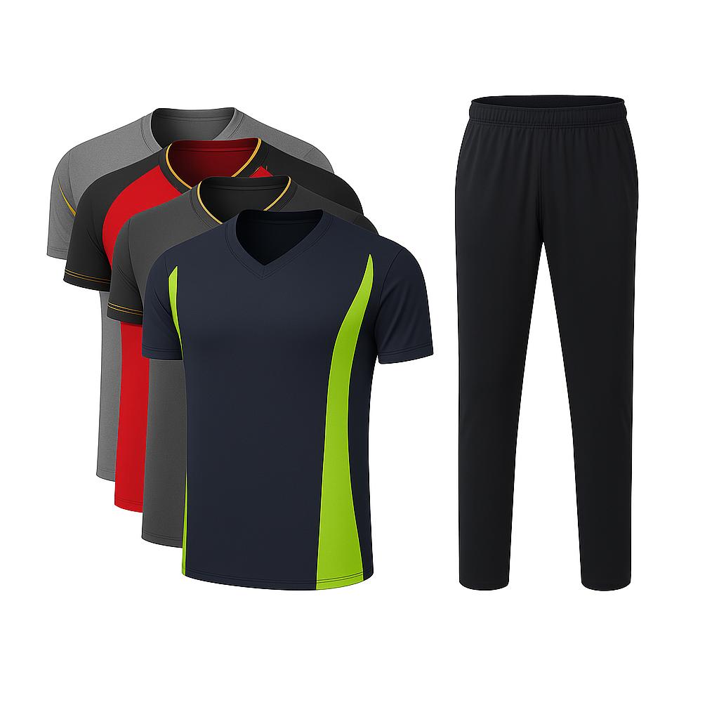 Respect Volleyball Referee Kit(5 Soccer Jersey+Trucksuit)