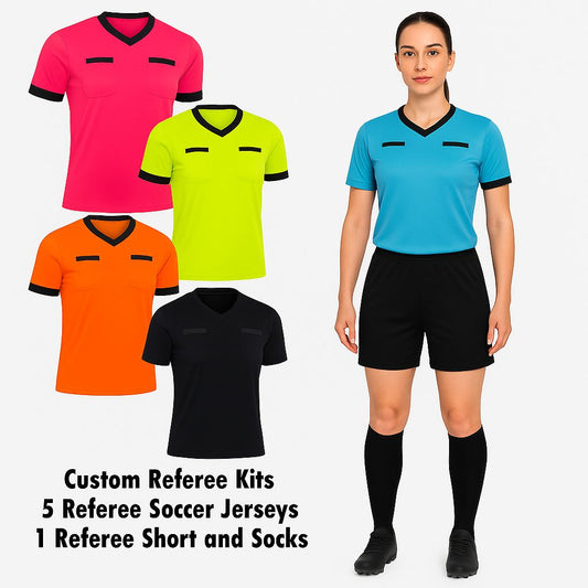 Women Respect Refere Soccer Jersey Kits